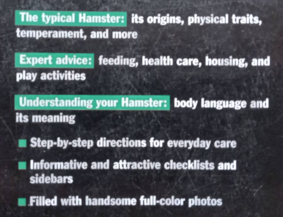Hamsters: A Complete Pet Owners Guide | Peter Fritzsche