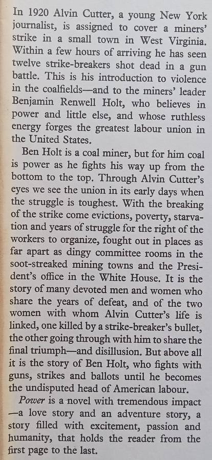 Power (First Edition, 1963) | Howard Fast