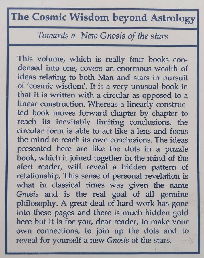 The Closing Wisdom Beyond Astrology: Towards a New Gnosis of the Stars (Inscribed by Author) | Ad...
