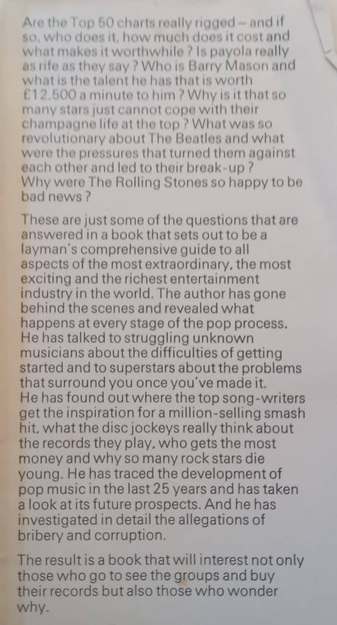 The Pop Industry Inside Out | Michael Cable