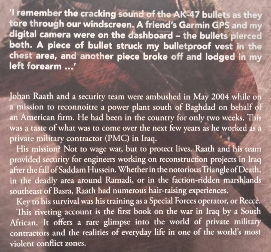 Blood Money: Stories of an Ex-Recces Missions as a Private Military Contractor in Iraq (Inscri...