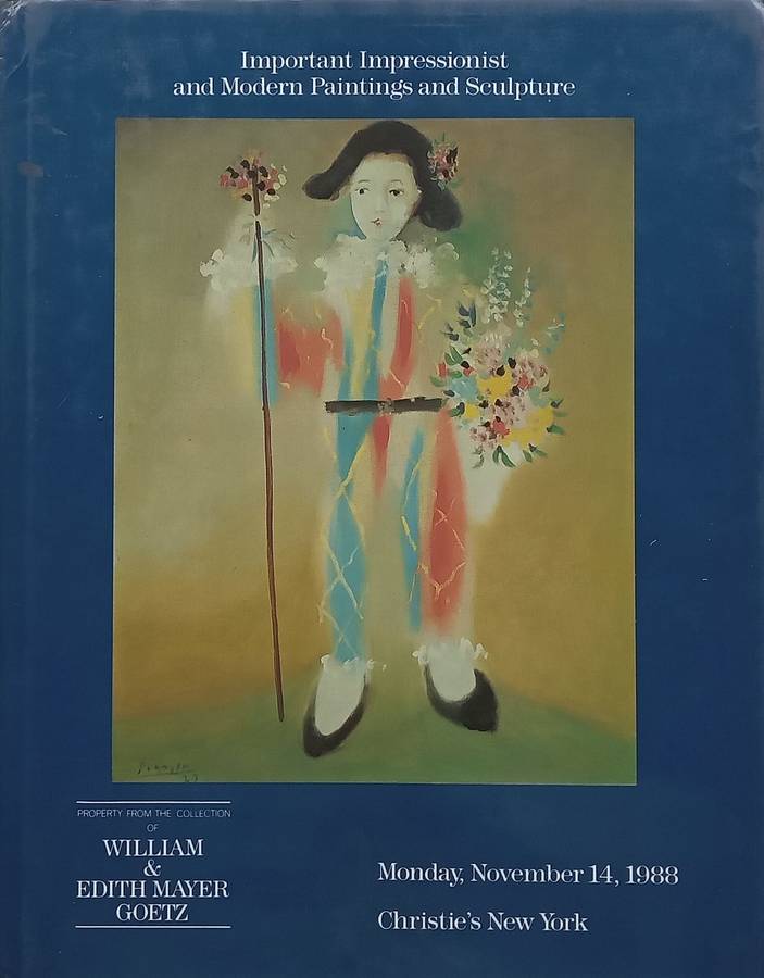 Important Impressionist and Modern Paintings and Sculpture (Christies Catalogue)