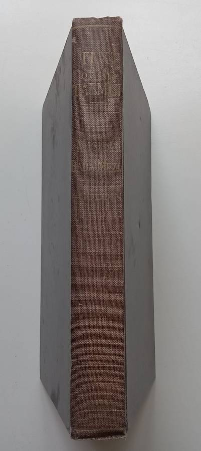 Mishnah: Baba Mezja (Middle Gate) Published 1933 | Hymen E. Goldin
