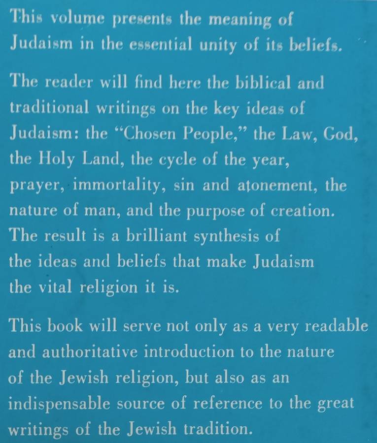 Judaism (Great Religions of Modern Man Series) | Arthur Hertzberg (Ed.)