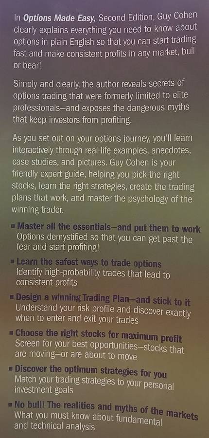Options Made Easy: Your Guide to Profitable Trading (2nd Ed.) | Guy Cohen