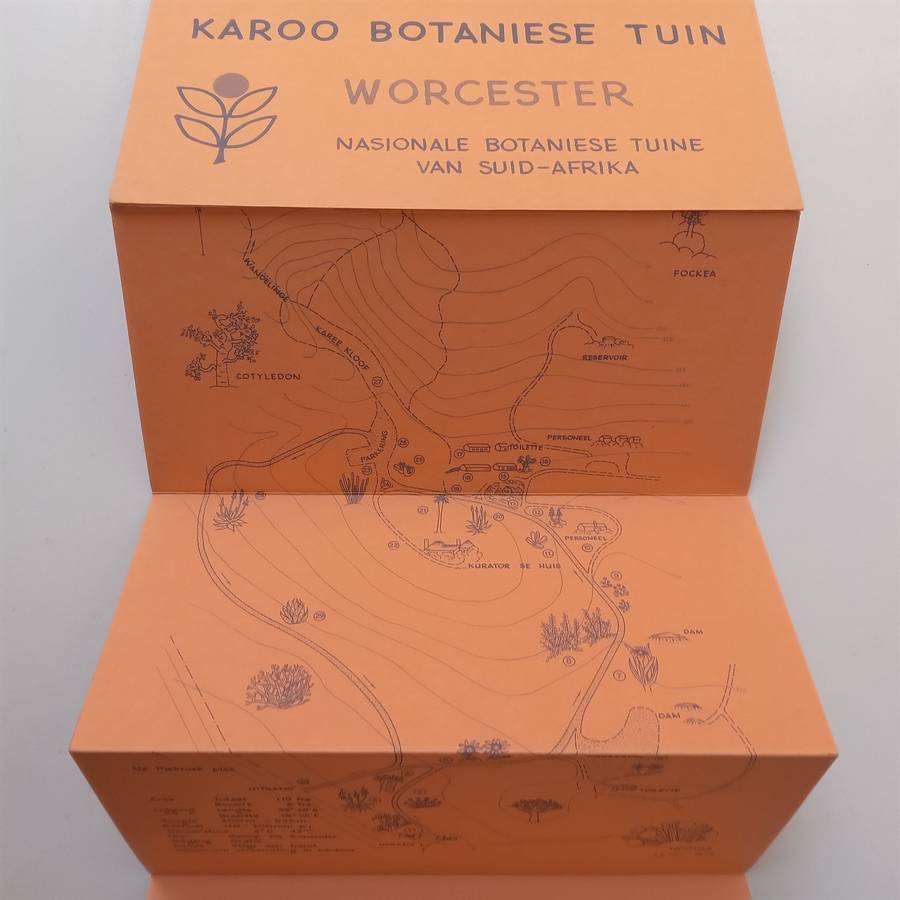 Karoo Botanic Garden, Worcester (With Loosely Inserted Pamphlet with Map, English/Afrikaans Ed.)