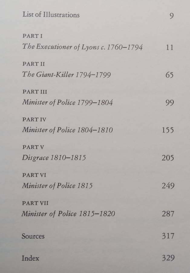 Fouche, The Unprincipled Patriot: A Biography of Napoleons Secret Police Chief | Hubert Cole