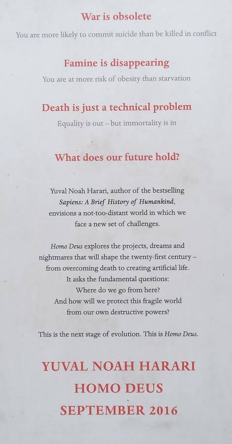 Homo Deus: A Brief History of Tomorrow (Proof Copy) | Yuval Noah Harari