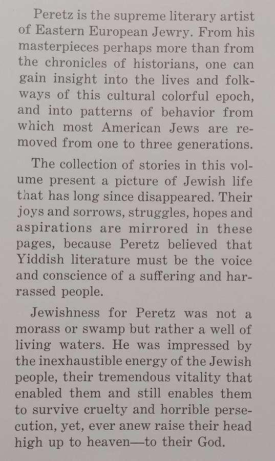 Stories from Peretz | Sol Liptzin