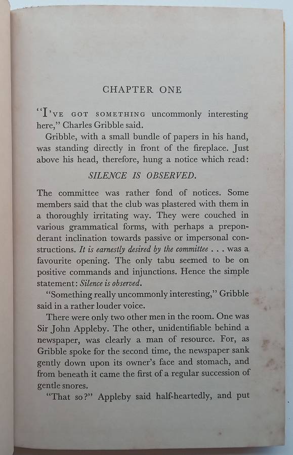 Silence Observed (First Edition, 1961) | Michael Innes