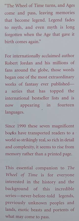 The World of Robert Jordans The Wheel of Time | Robert Jordan & Teresa Patterson