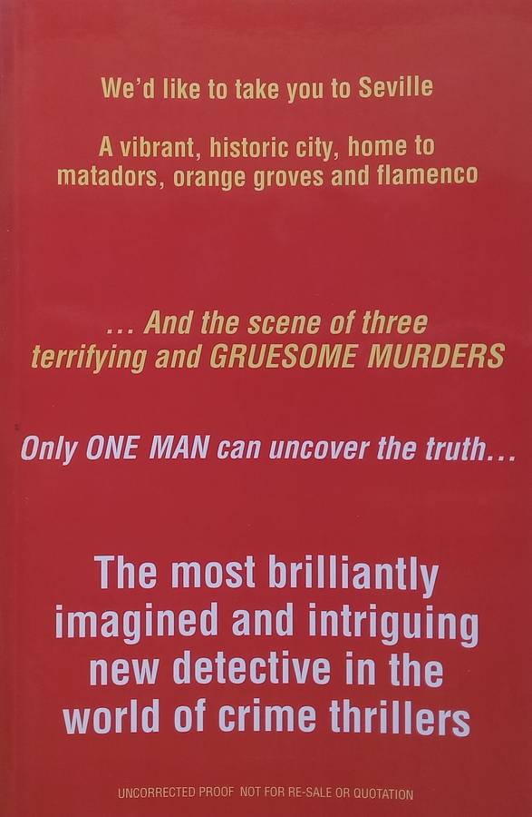 The Blind Man of Seville (Early Reading Copy) | Robert Wilson