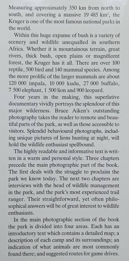 The Kruger: A Supreme African Wilderness | Bruce Aiken
