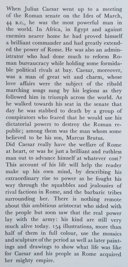 The Life and Times of Julius Caesar