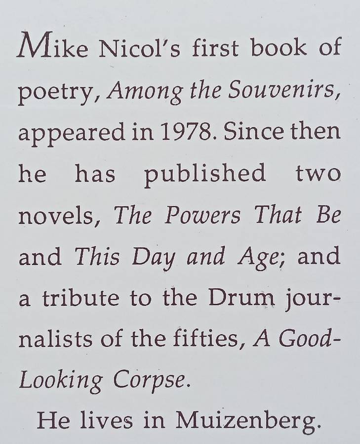 This Sad Place | Mike Nicol
