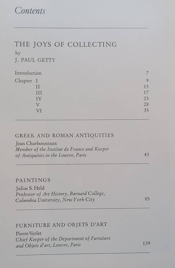 The Joys of Collecting | J. Paul Getty