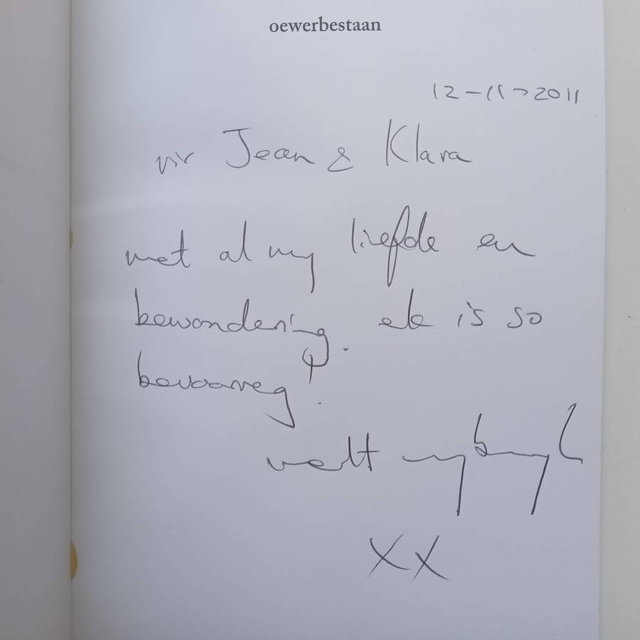 Oewerbestaan (Inscribed by Author, Afrikaans) | Melt Myburgh
