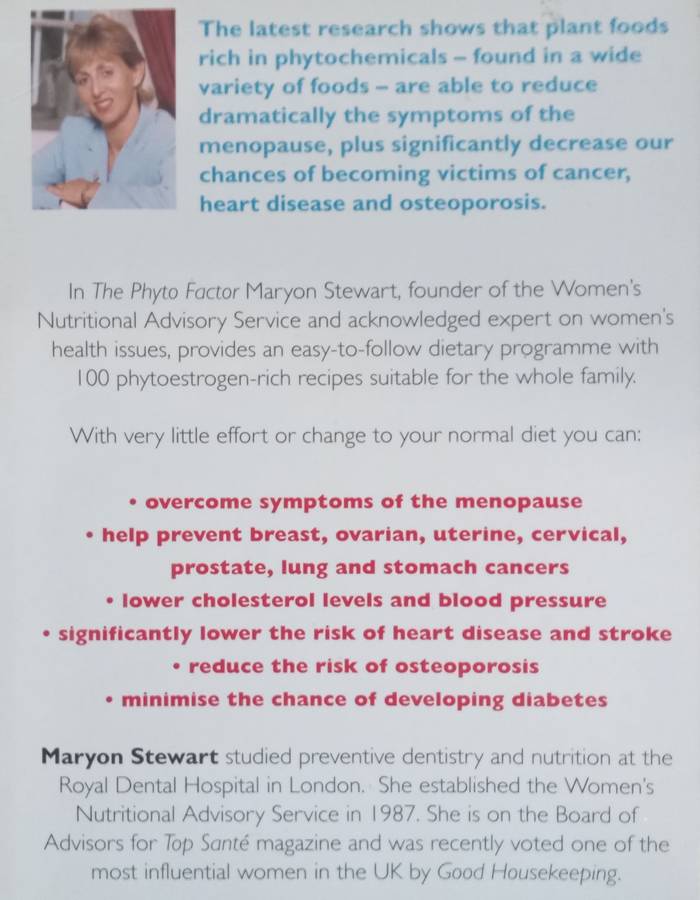 The Phyto Factor | Maryon Stewart