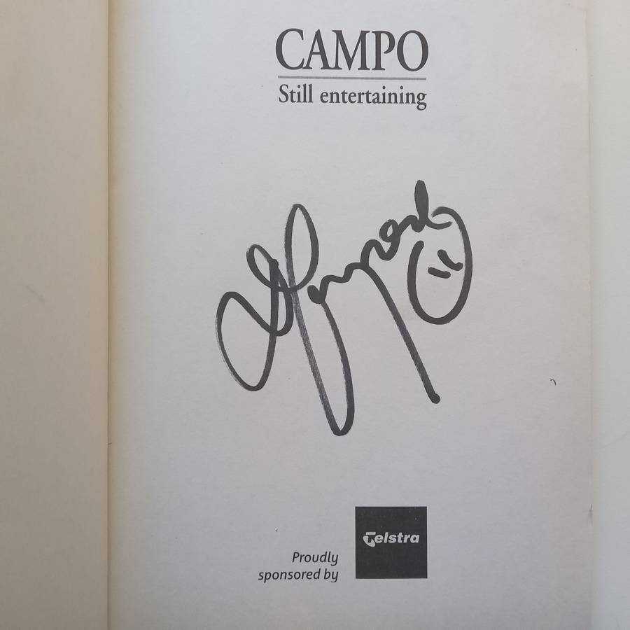 Campo: Still Entertaining (Signed by Author) | David Campese