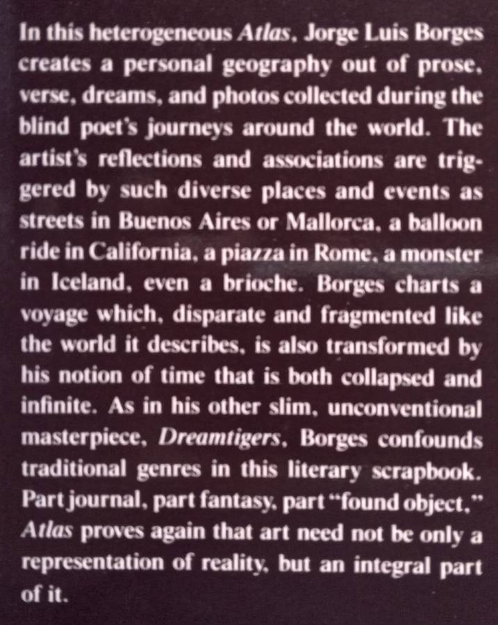 Atlas | Jorge Luis Borges