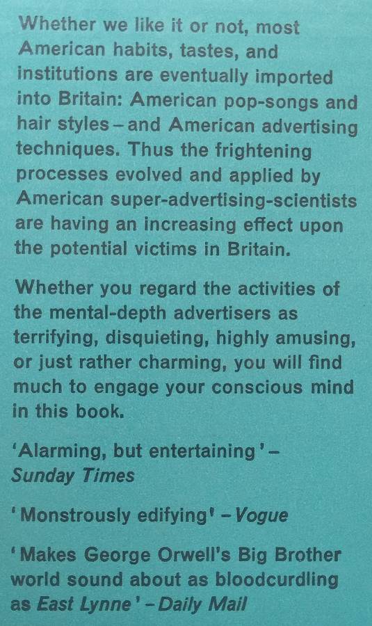 The Hidden Persuaders | Vance Packard