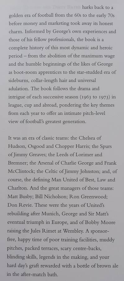 Hard Tackles and Dirty Baths: The Inside Story of Footballs Golden Era | George Best