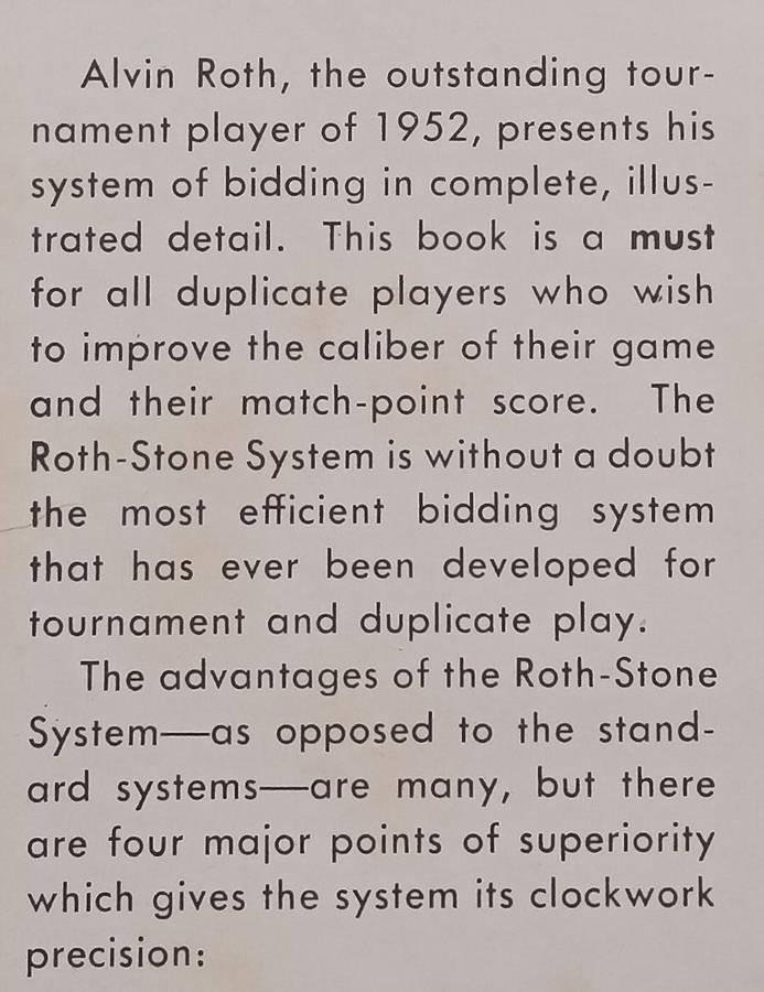 The Roth-Stone System | Alvin Roth