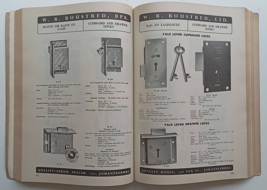 W. R. Boustred Limited (Catalogue of Hardware and Building Supplies)