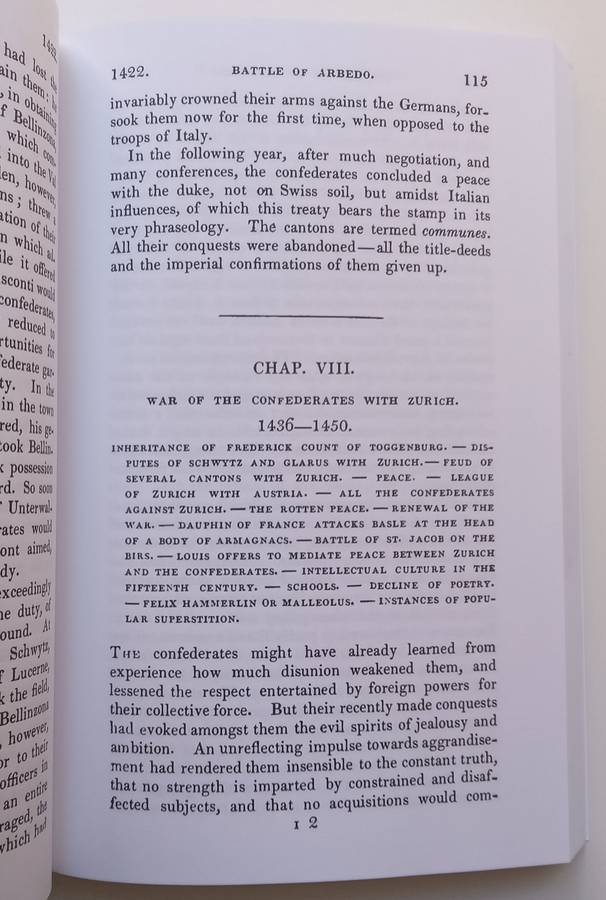 History of Switzerland (Facsimile Reprint, The Cabinet of History Series) | Dionysius Lardner