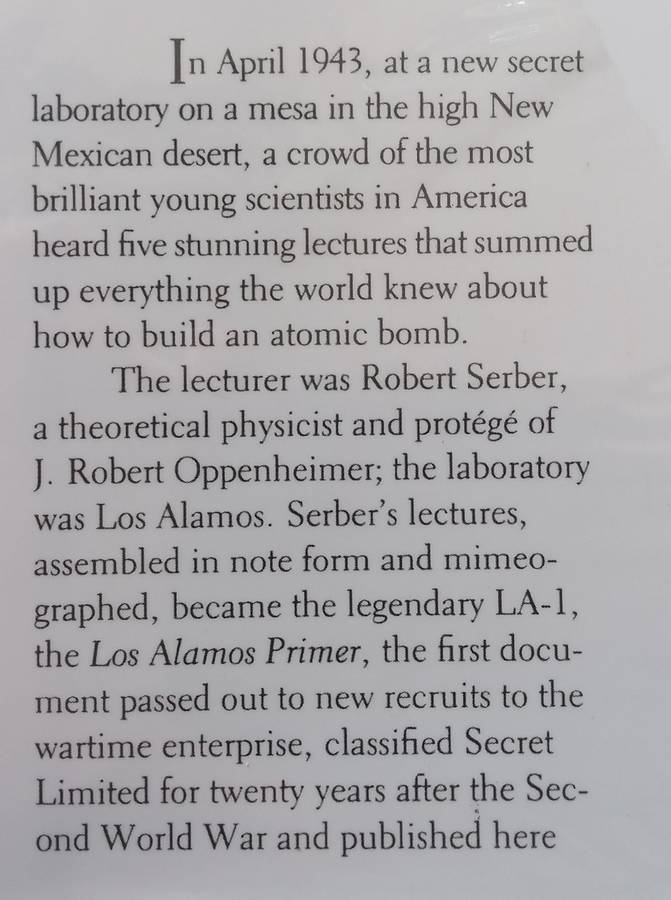 The Los Alamos Primes: The First Lectures on How to Build An Atomic Bomb | Robert Serber