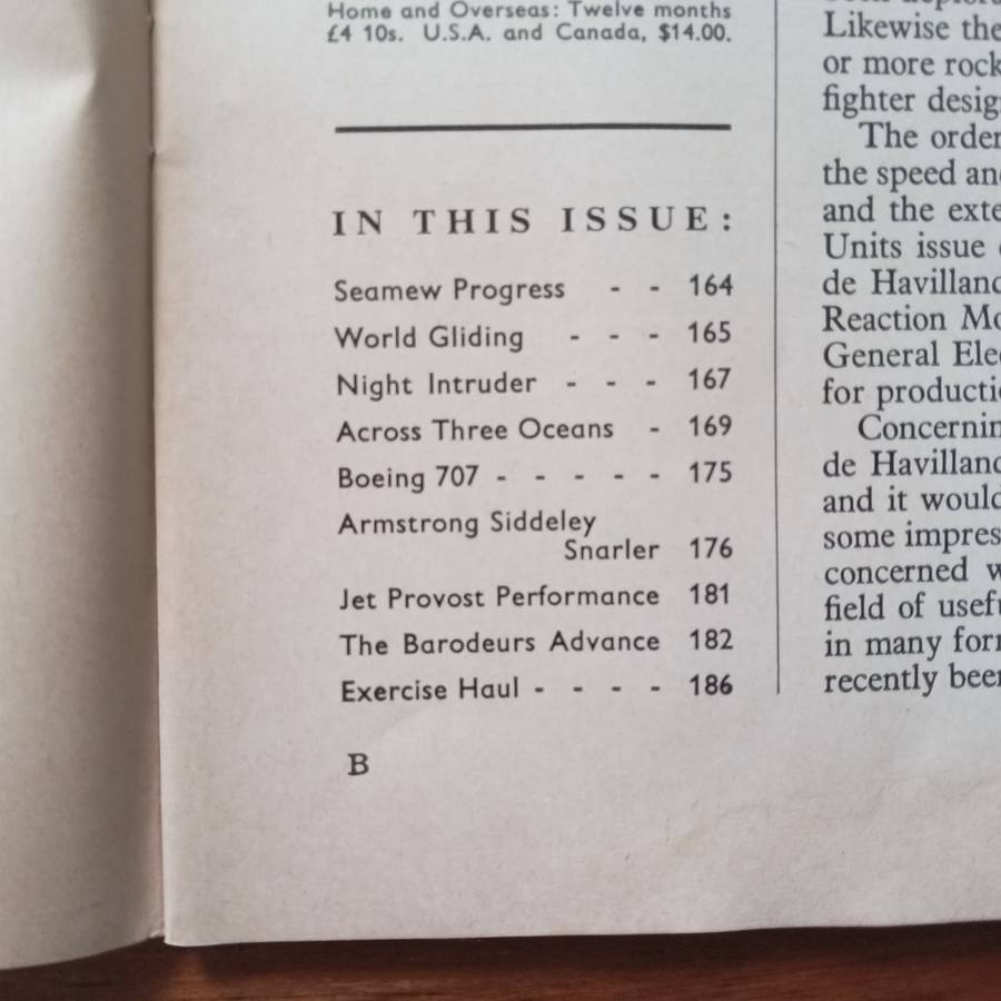 Flight and Aircraft Engineer (August 1954)