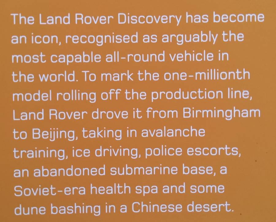 Journey of Discovery: 8000 Miles, 50 Days, 1,000,000th Discovery, Birmingham to Beijing Overland ...