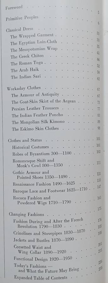 Body and Clothes: An Illustrated History of Costume | R. Brody-Johansen