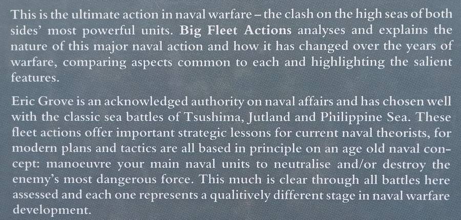 Big Fleet Actions: Tsushima, Jutland, Philippine Sea | Eric Grove