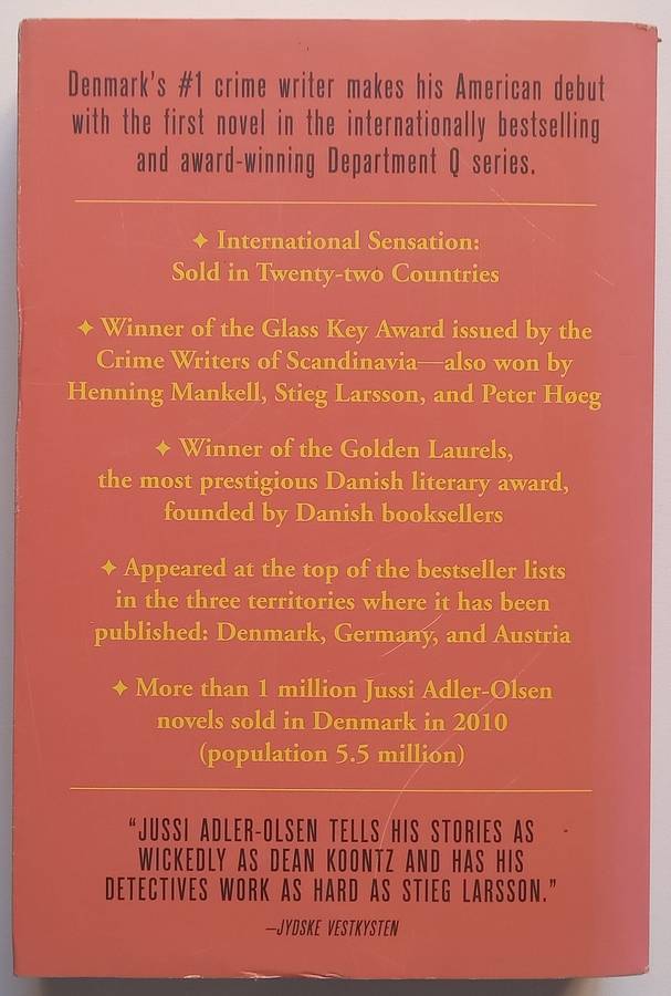 The Keeper of Lost Causes (Proof Copy) | Jussi Adler-Olsen