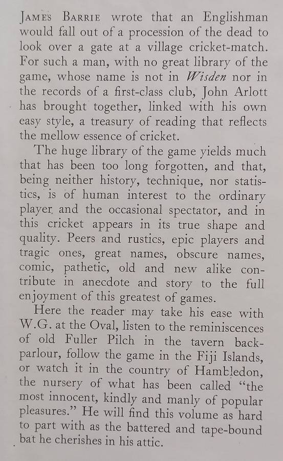 Cricket (Pleasures of Life Series) | John Arlott