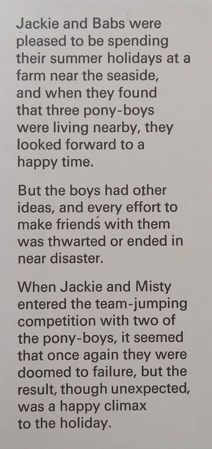 Jackie and the Pony Boys | Judith M. Berrisford