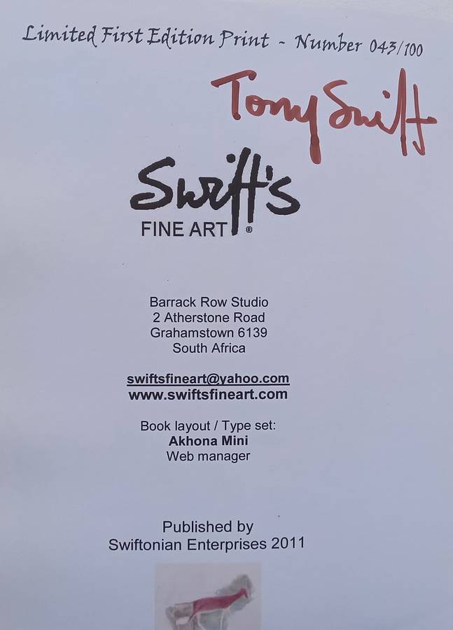 Swifts Fine Art: Rock Art Research (Signed by Artist, Limited Edition) | Tony Swift