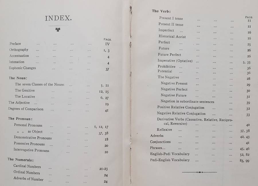 A Handbook of the Pedi-Transvaal Suto Language (Published 1922) | Rev. G. Beyer