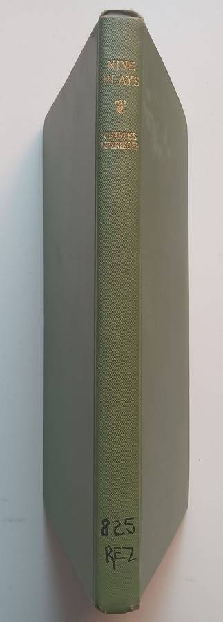 Nine Plays (Limited Edition) | Charles Reznikoff