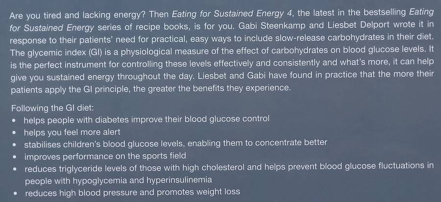 Eating for Sustained Energy 4 | Gabi Steenkamp & Liesbet Delport
