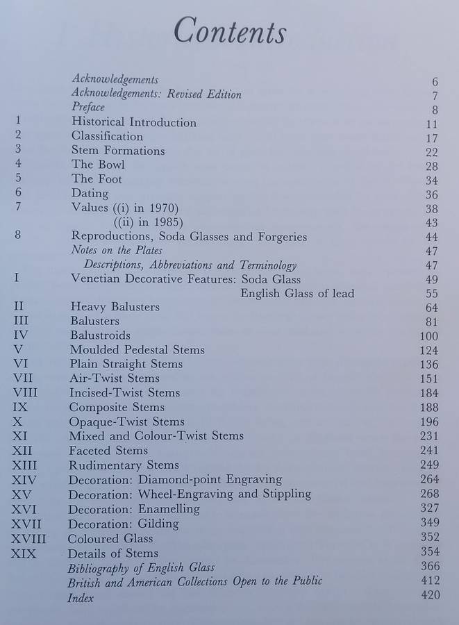Eighteenth Century English Drinking Glasses: An Illustrated Guide | L. M. Bickerton