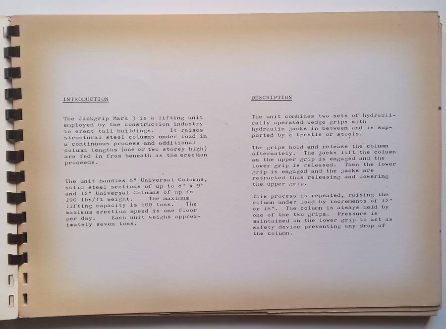 Power Rise (With Loosely Inserted Compliments Slip and Article)