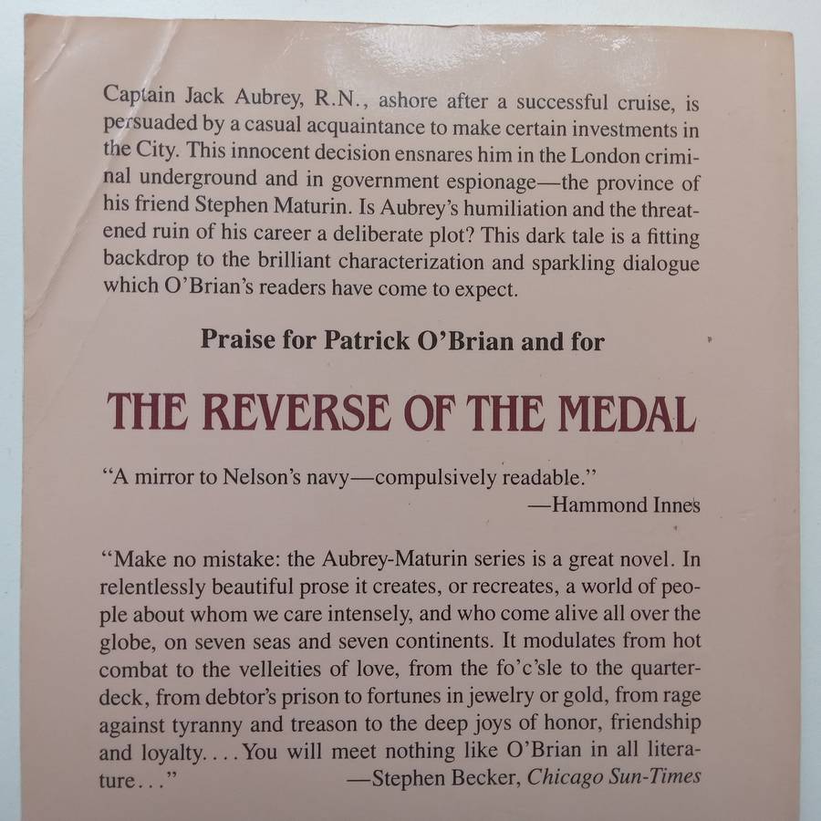The Reverse of the Medal | Patrick OBrian