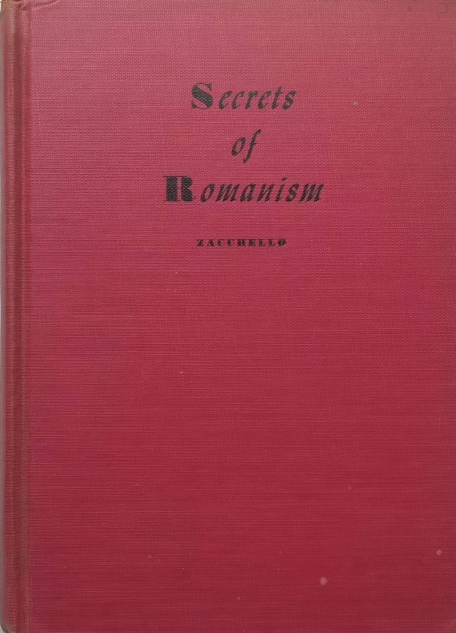 Secrets of Romanism | Joseph Zacchello