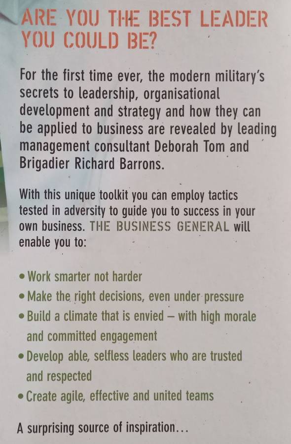 The Business General: Transform Your Business Using Seven Secrets of Military Success | Deborah T...