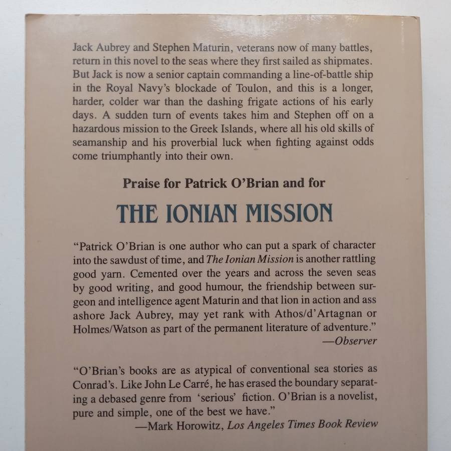 The Ionian Mission | Patrick OBrian