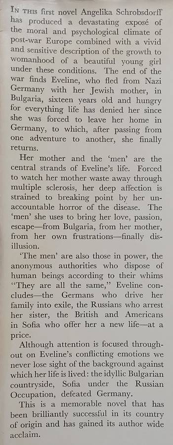 The Men (First Edition, 1963) | Angelika Schrobsdorff