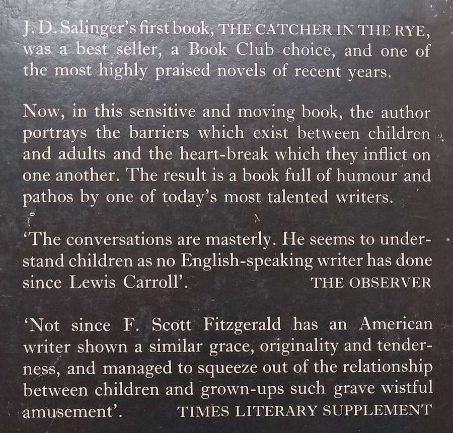 For Esme with Love and Squalor | J. D. Salinger