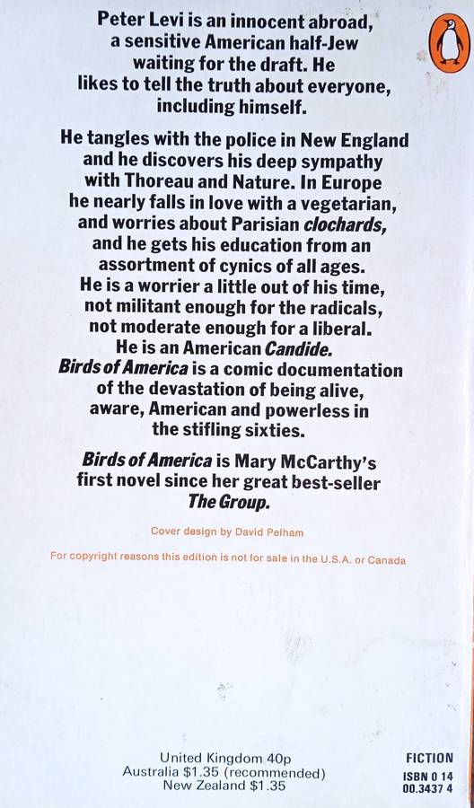 Birds of America | Mary McCarthy
